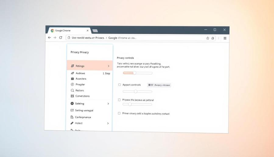 Google Chrome privacy controls