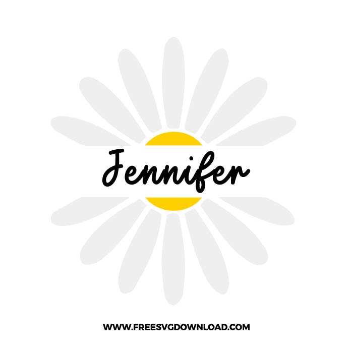 Daisy split monogram svg & png flower cut files. Daisy Split Monogram Svg Png Flower Cut Files Free Svg Download
