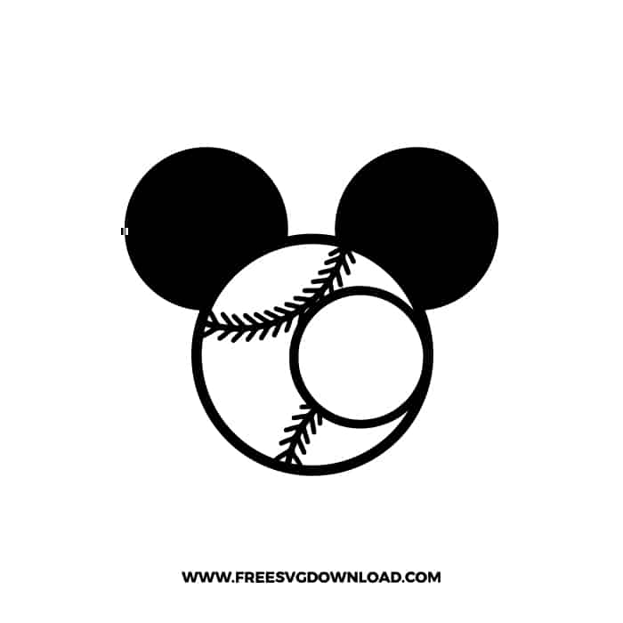 Disney mickey love hand svg disney svg disney love svg love svg mickey and minnie svg . Mickey Baseball Sports Svg Png Cut Files Free Svg Download