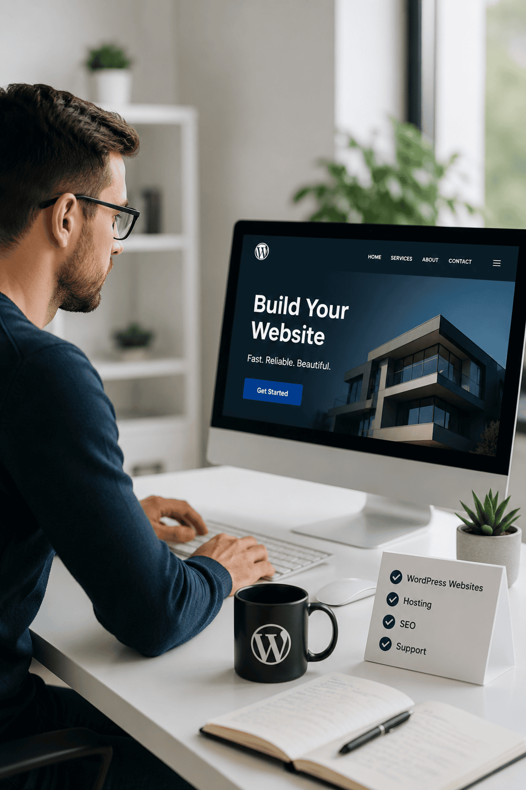 we build your website