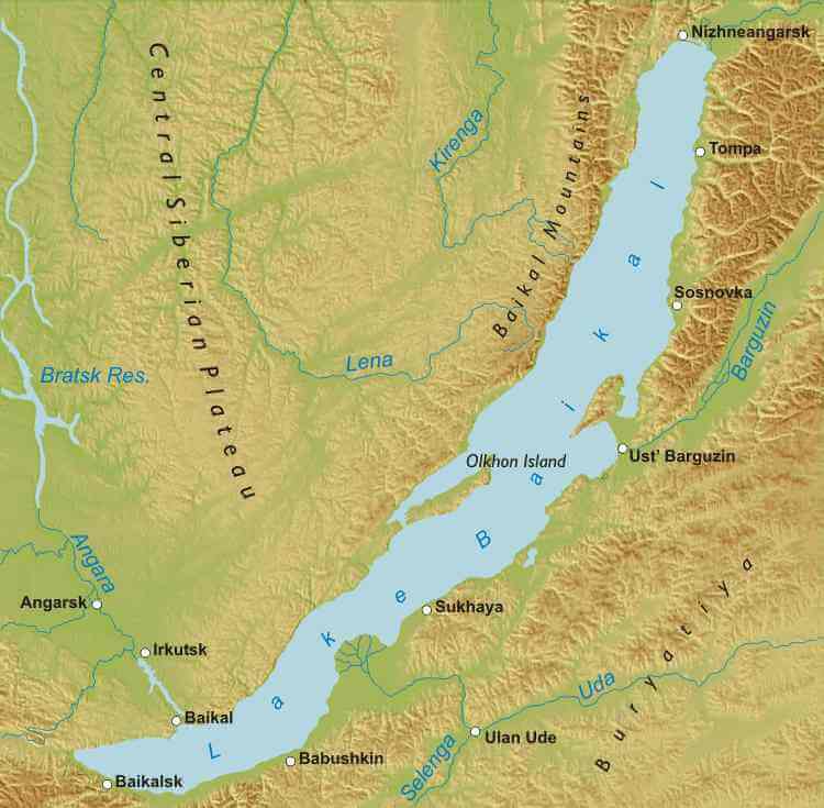 Baikal Map Baikal Map 