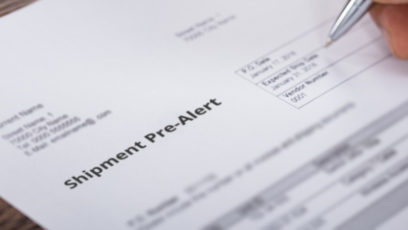 A few companies in silicon valley are offering two week's paid vacation for new employees to use right before th. What Is A Pre Alert In Shipping Freight Course