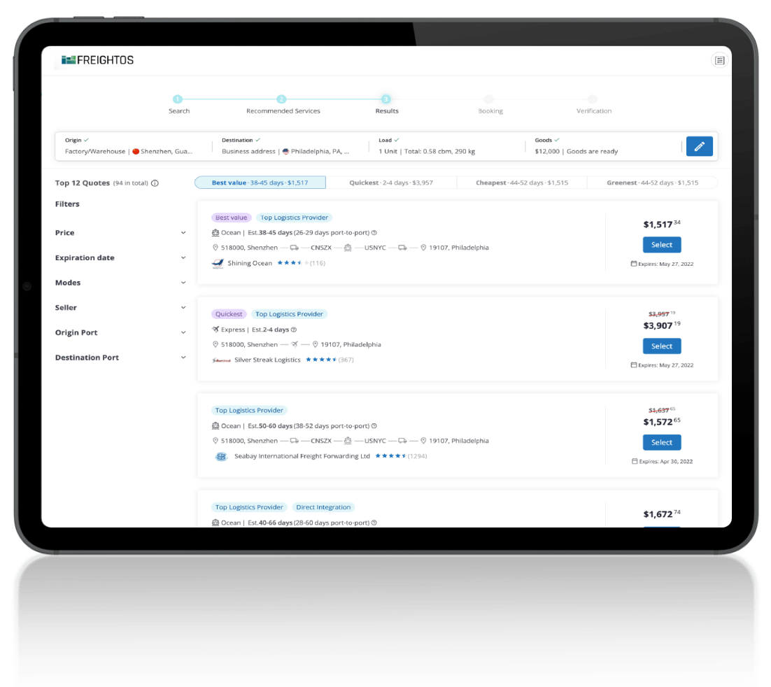 Germany freight quote