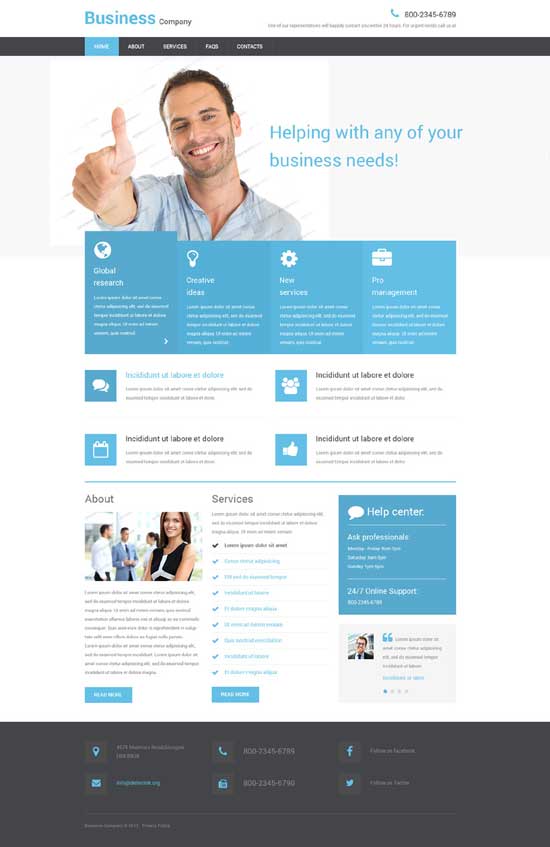 Business Website Templates Free Download Html5 For Mac