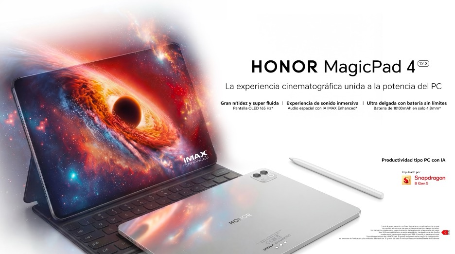HONOR redefine la experiencia tablet con el lanzamiento de HONOR MagicPad