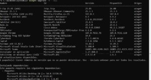 Script de Powershell para actualizar los programas en Windows 11
