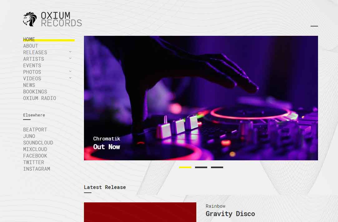 Css igniter loge woocommerce theme. Oxium Music WordPress Theme By Cssigniter Themes | Frip.in