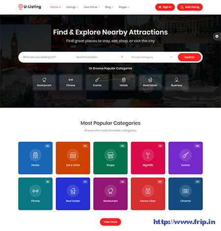 30 Best Directory Website Templates 2020 Frip In