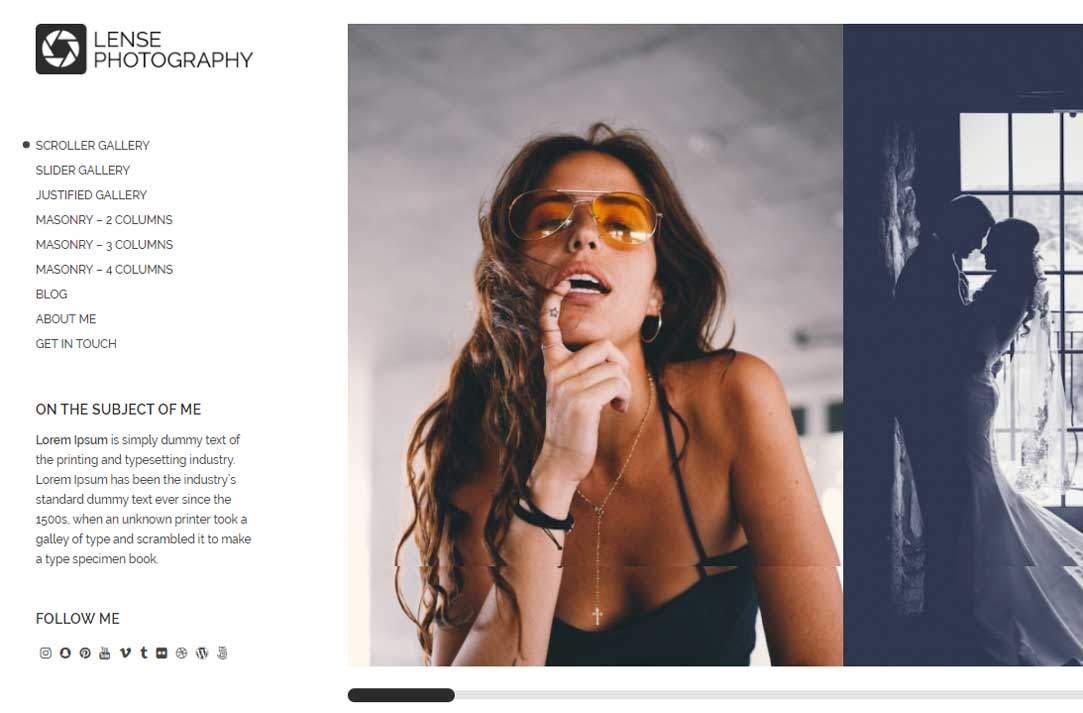 Cssigniter amaryllis wordpress theme 3.1.1. Lense Photography WordPress Theme By Cssigniter Themes | Frip.in