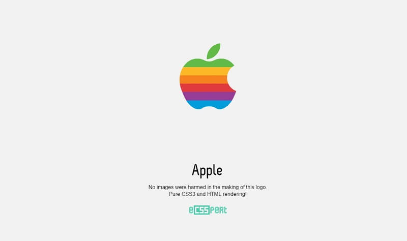 logos css apple