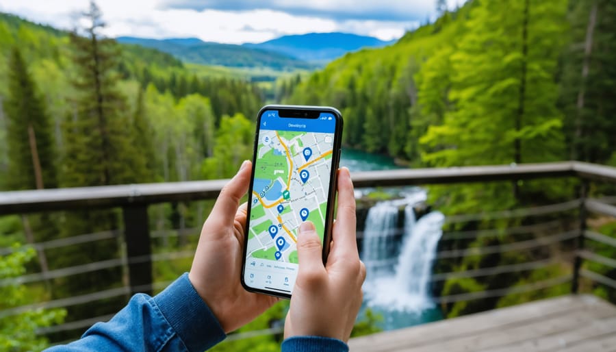 Make Your Park Visit Better With This Smart Interactive Map Frontenac Smart Interactive Map Adventure 