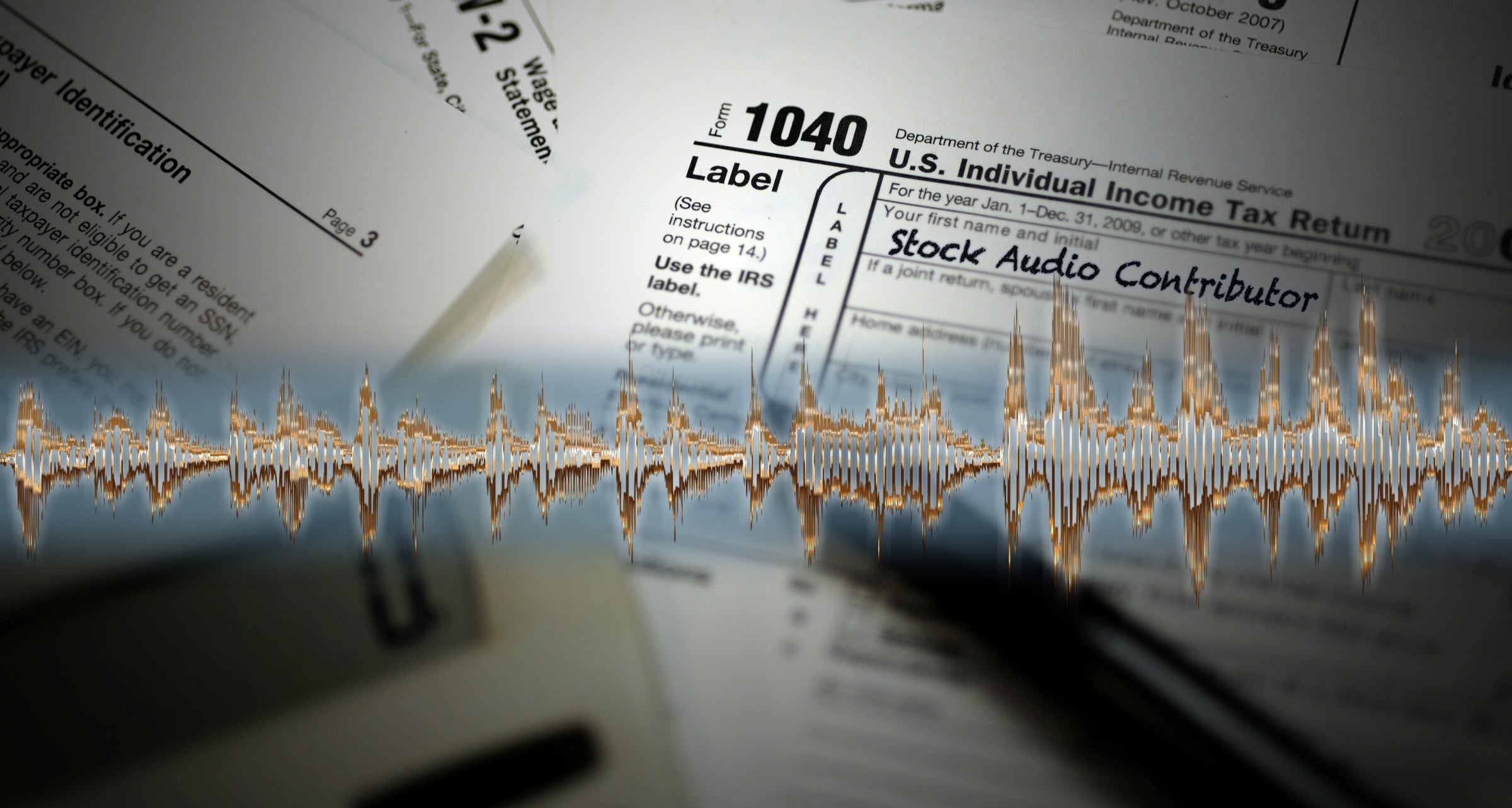 Taxes for Stock Audio Contributors