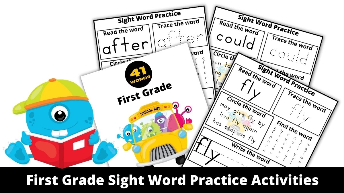 free printable first grade sight word practice sheets frugal mom eh