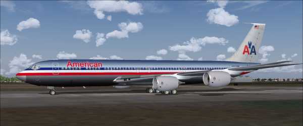 FS2004 – American Airlines Boeing 707-700 – Perfect Flight