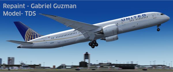 FS2004/FSX – United Airlines Boeing 787-9 – Perfect Flight