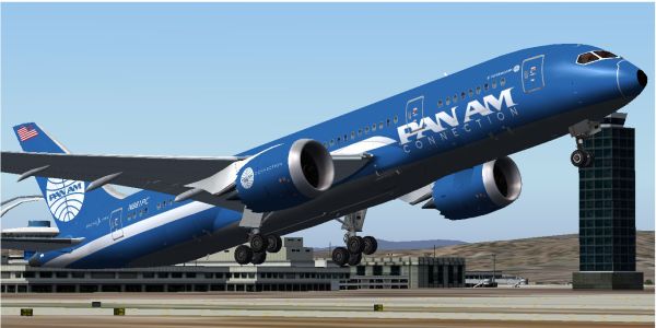 FS2004 – Boeing 787-8 Pan Am Connection – Perfect Flight