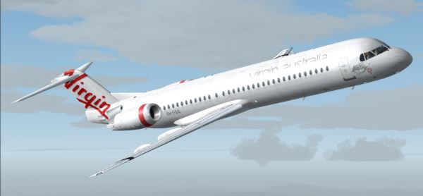 FS2004 – Fokker 100 Virgin Australia Regional – Perfect Flight