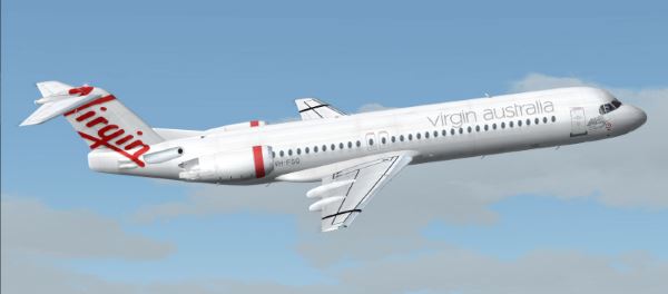 FS2004 – Fokker 100 Virgin Australia Regional – Perfect Flight