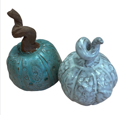 pumpkins made of pottery
