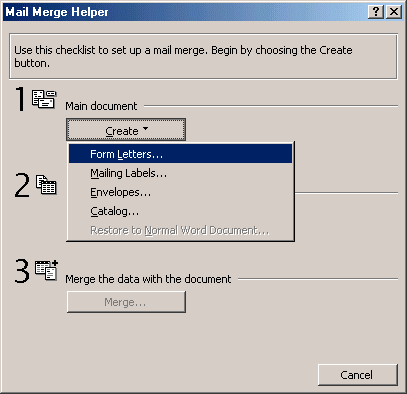 Mail Merge Step By Step Mail Merge Step By Step