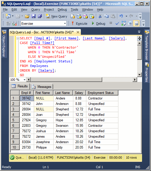 Microsoft Sql Server Lesson 14 Sorting Records - Sunset Patterns - Ultra HD Full HD Collection