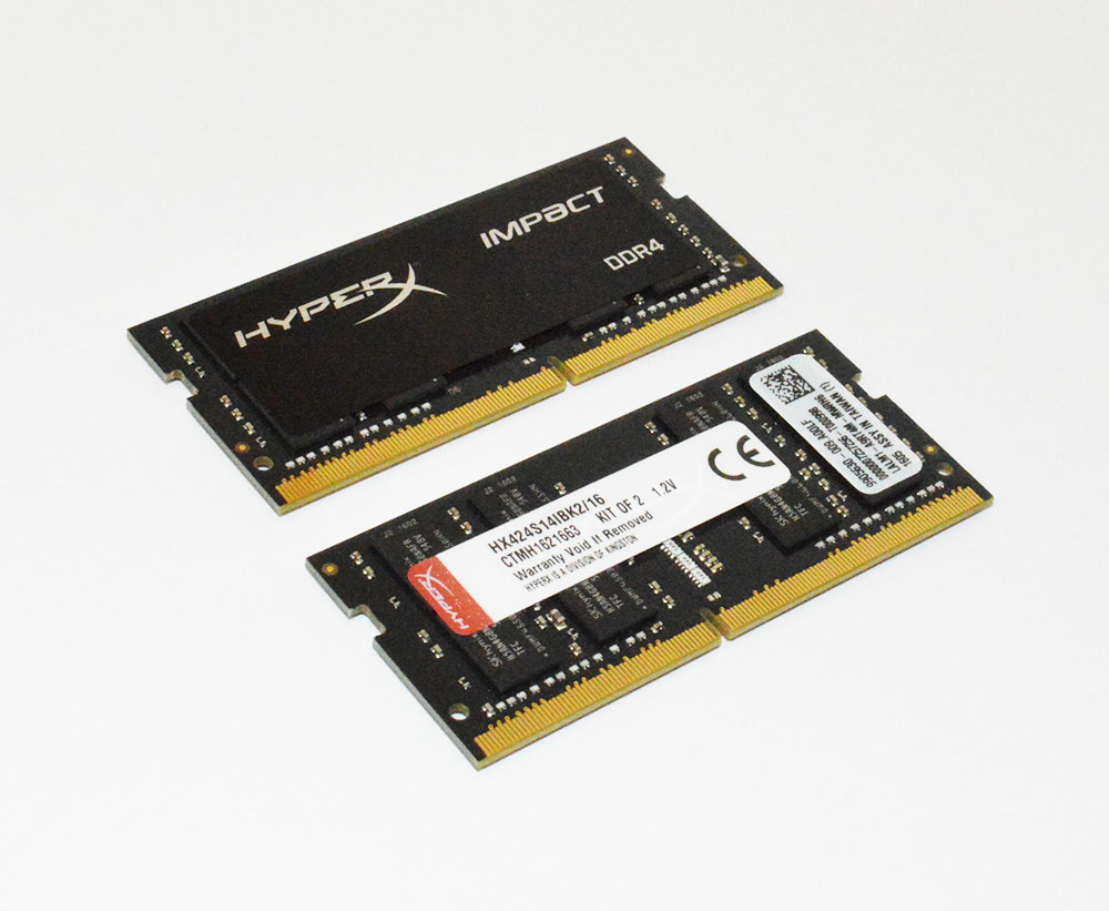 Kingston HyperX Impact 16GB DDR4-2400 SODIMM Memory Review - Funky Kit