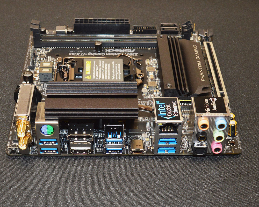 ASRock Z390 Phantom Gaming-ITX/ac Motherboard Review - Page 7 of 7 ASRock Z390 Phantom Gaming-ITX/ac Motherboard Review - Page 7 of 7