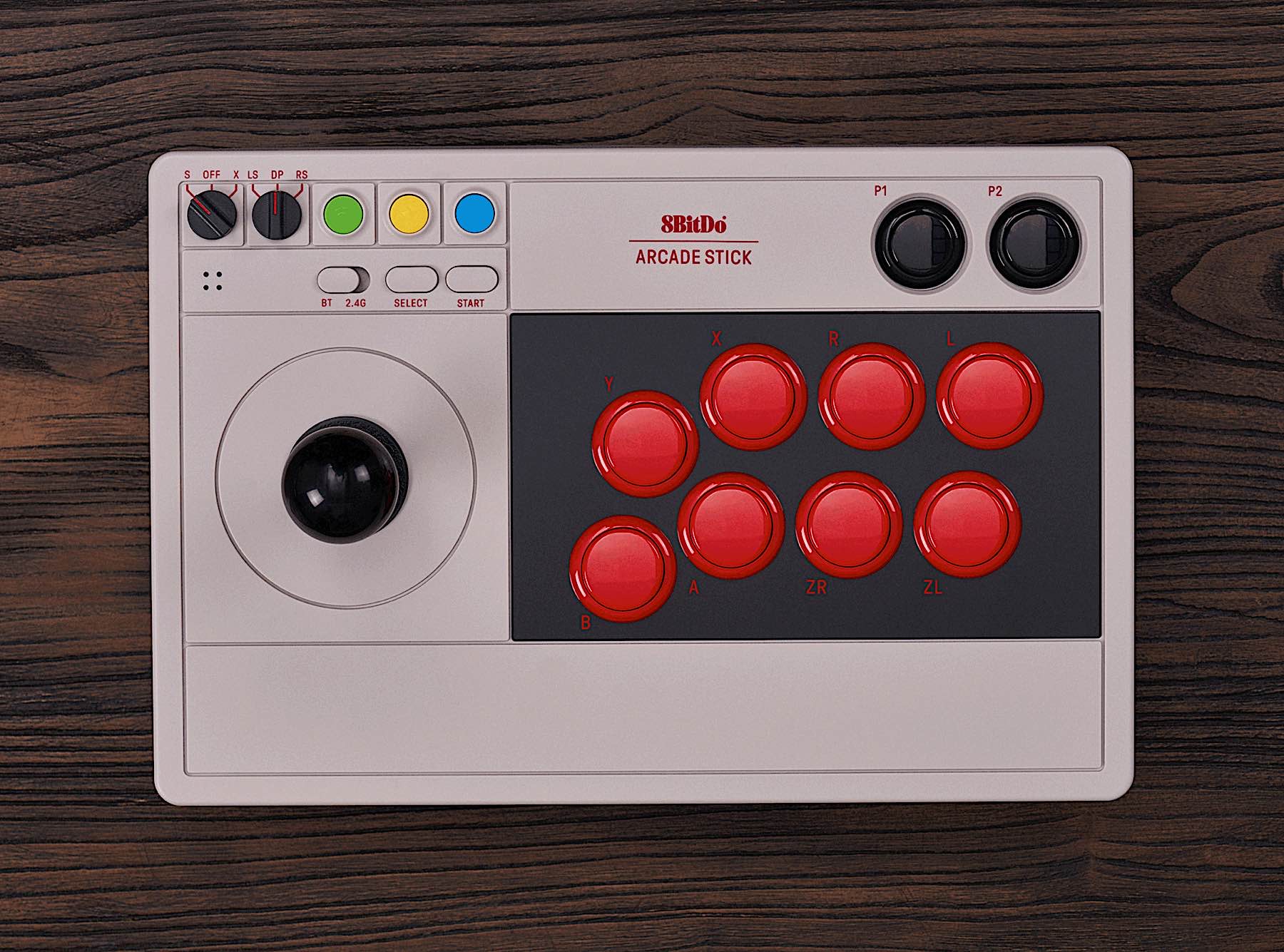 8BitDo - A Customizable Arcade Stick for Switch and PC - Funky Kit
