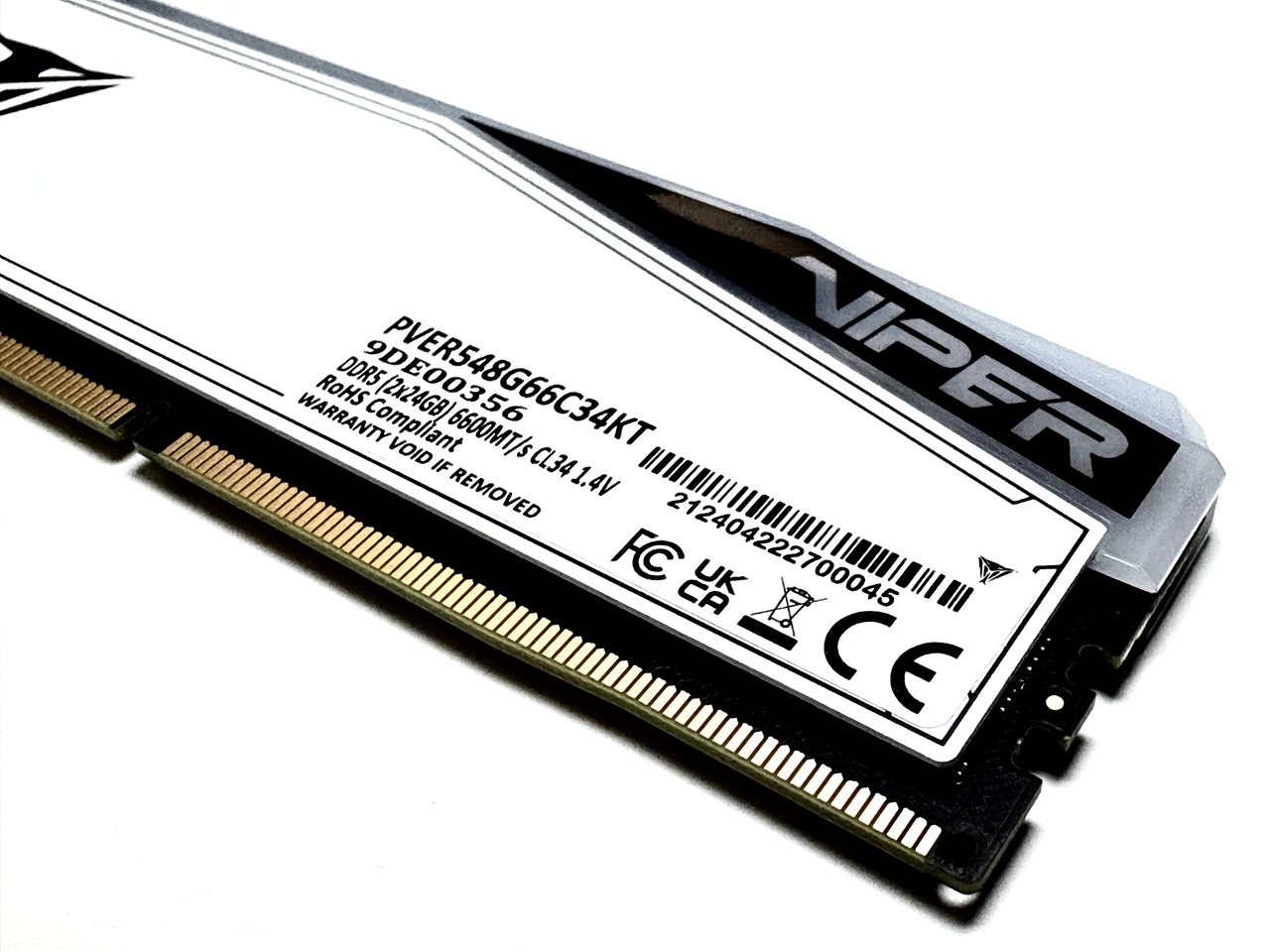 Patriot Viper Elite 5 TUF Gaming RGB DDR5-6600 48GB Memory Kit