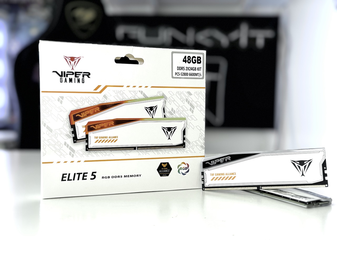 Patriot Viper Elite 5 TUF Gaming RGB DDR5-6600 48GB Memory Kit