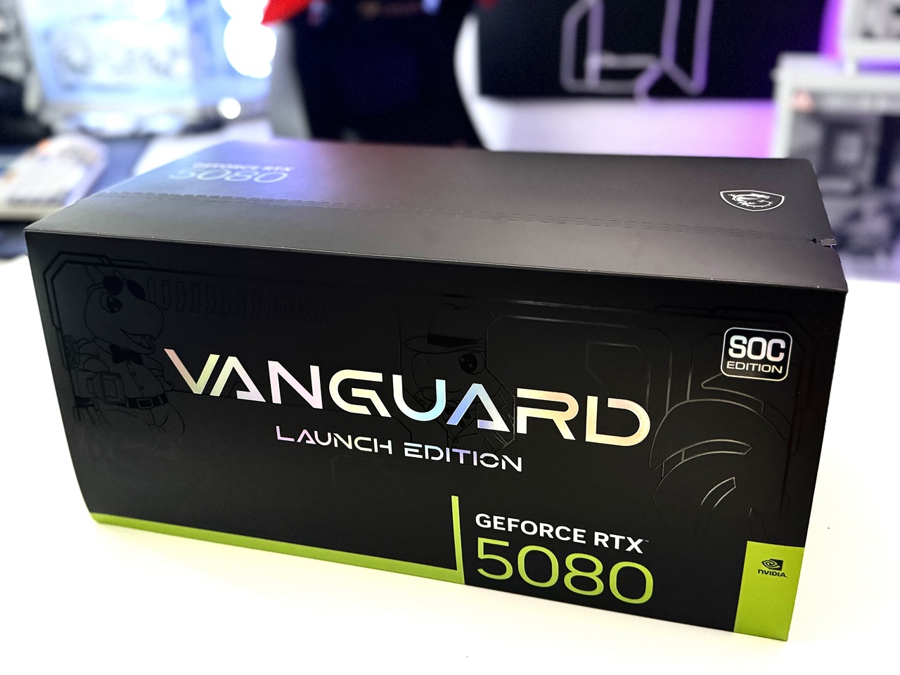 MSI GeForce RTX 5080 16G VANGUARD SOC Launch Edition Graphics Card