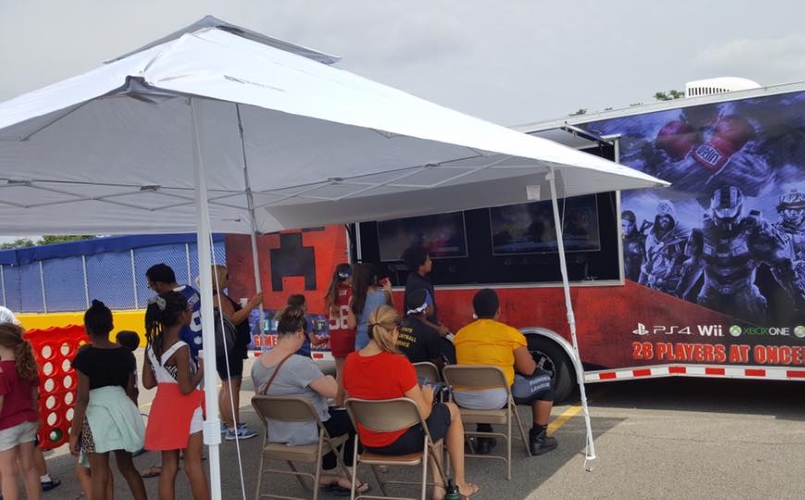 Primetime game truck · entertainment on wheels. Game Rider Nj Mobile Video Game Party In Nj