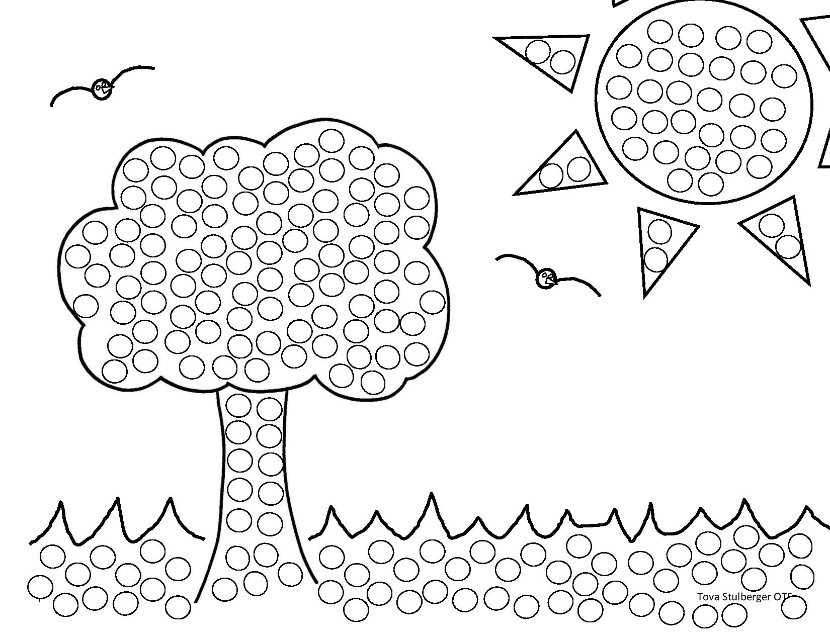 treeq tippainting preschool and homeschool