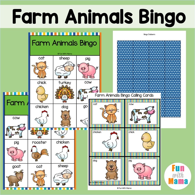 We also have a blank bingo template in this category. Free Printable Bingo Cards For Kids Fun With Mama