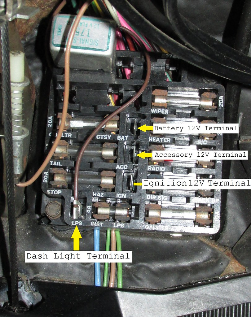 68 Camaro Fuse Box Diagram - Fuseboxdiagram.net