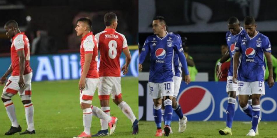 Santa fe vs millonarios live: AsÃ­ va el historial de Millonarios vs. Santa Fe en la Liga