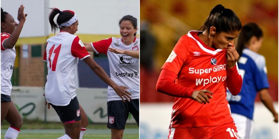 Club independiente santa fe, known simply as santa fe, is a colombian professional football team based in bogotá, that currently plays in the categoría primera a.they play their home games at the el campín stadium. America Vs Santa Fe En Vivo Online Ver Partido Gratis Win Sports Final Liga Femenina Futbol Colombiano Futbol Femenino Futbolred
