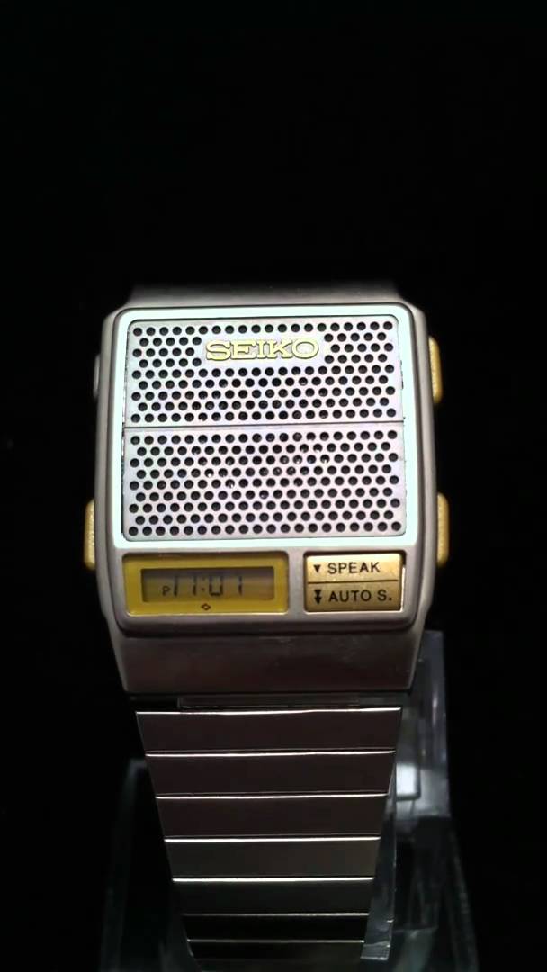 Seiko A966 Talking Watch – Future Forms