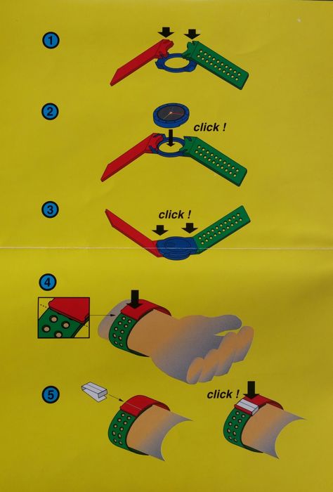 Verner Panton Click Clock Watch – Future Forms