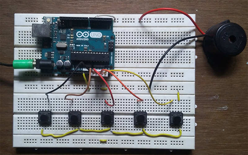 Fun Diy Project Piano Using Arduino Gadgetronicx