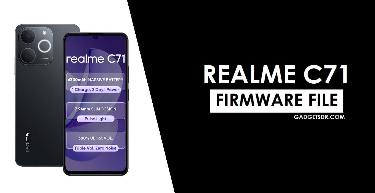 Realme C71 RMX5303 Flash File (Stock ROM) Firmware