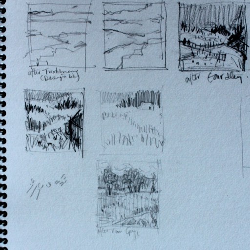 Thumbnail sketches