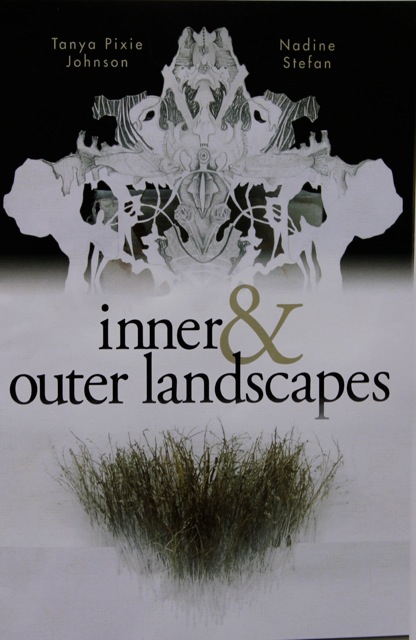 Top piece by Tanya Pixie Johnson ('Riverspine #2'), bottom by Nadine Stefan ('Lintel -Prairie Brush')