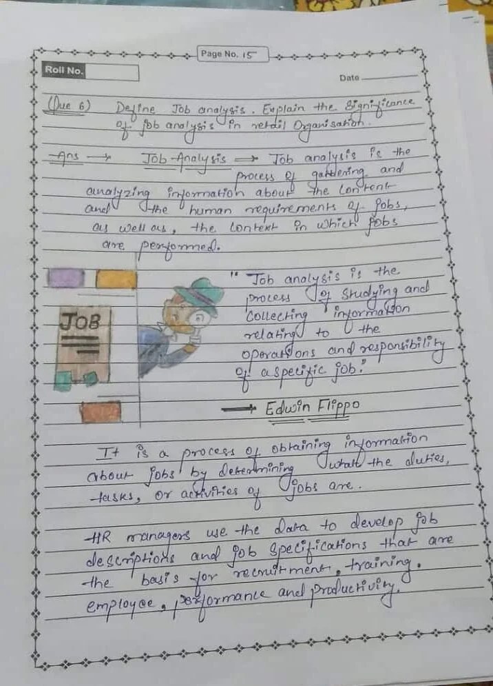 Ignou Handwritten Assignments