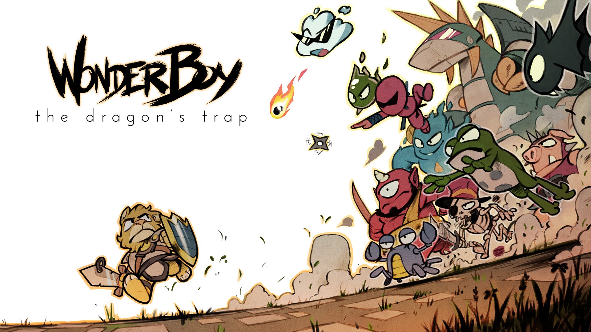  نحميل لعبة Wonder Boy The Dragons Trap-SKIDROW