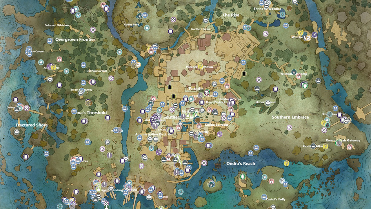 Avowed Interactive Map Dawnshore Com 83655734056 