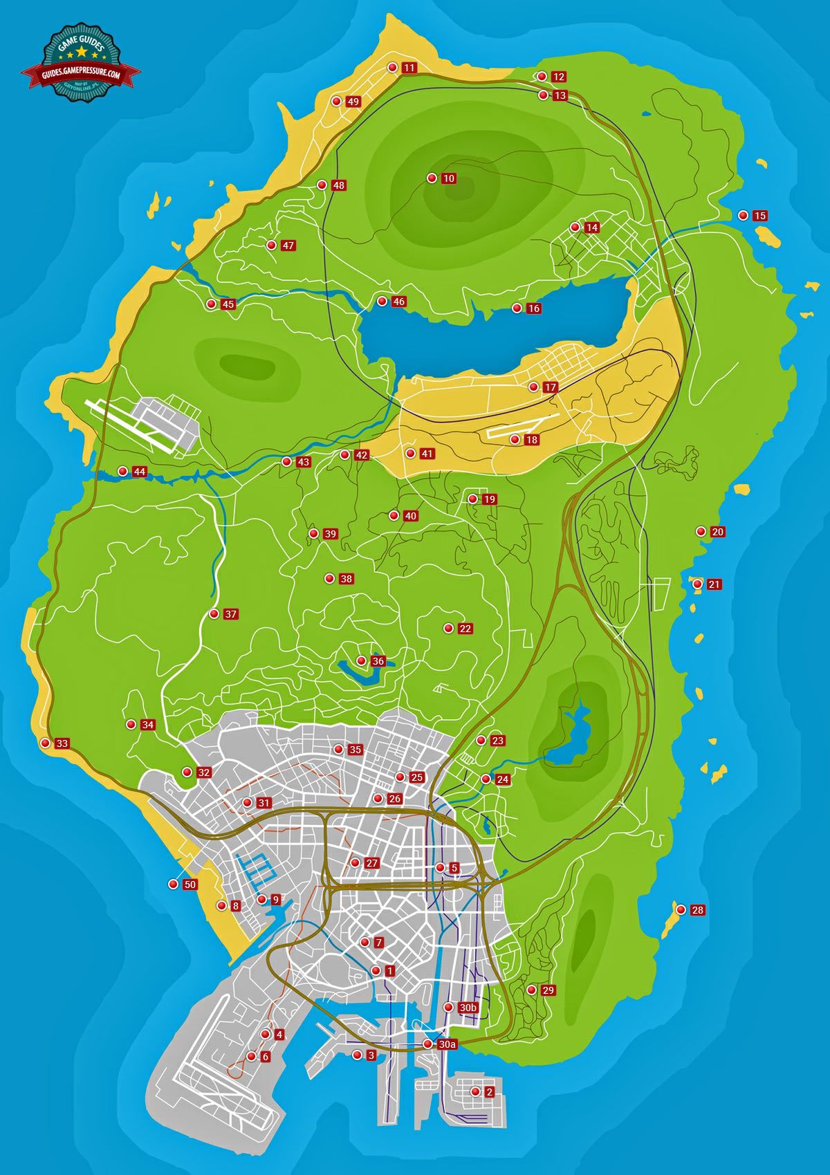 GTA 5 Letter Scraps Map Com Map 29 