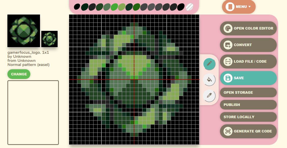 animal crossing editor de patrones