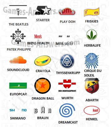 Logo Quiz answers level 10 part 1