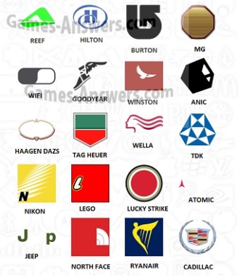 Logo Quiz answers level 4 part 3